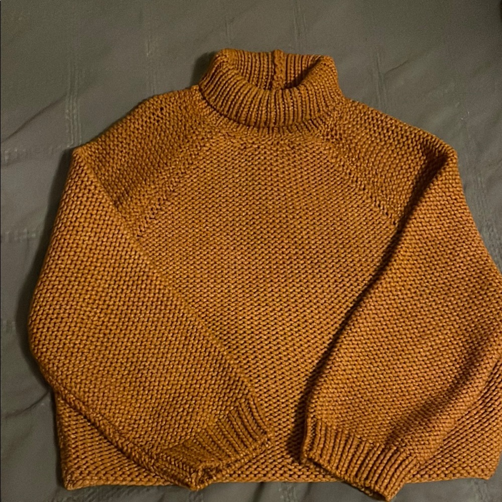 Cozy Mustard Sweater
